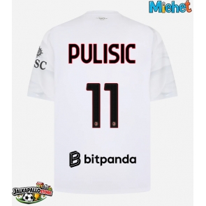 AC Milan Christian Pulisic #11 Vieraspaita 2026-27 Lyhythihainen